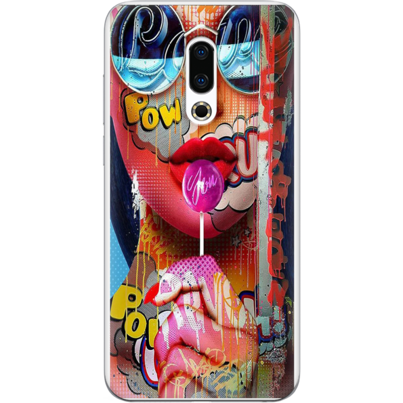 Чехол Uprint Meizu 16 Plus Colorful Girl
