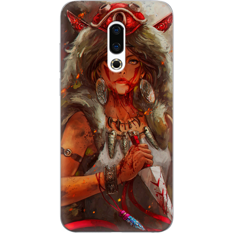 Чехол Uprint Meizu 16 Plus Принцесса Мононоке