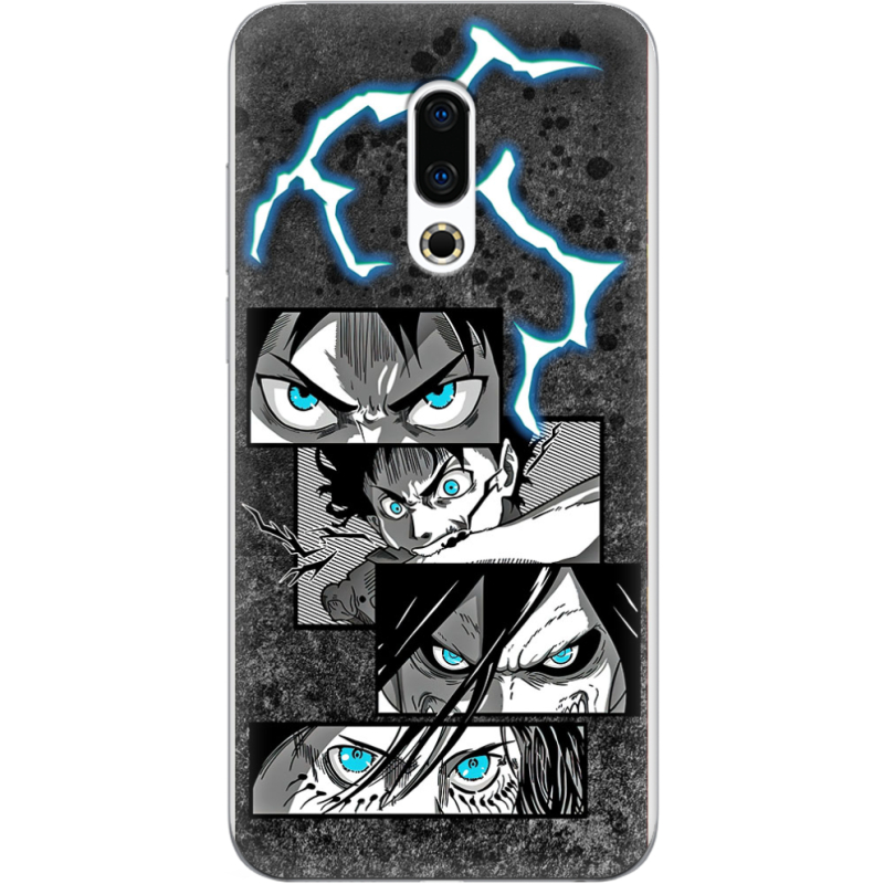 Чехол Uprint Meizu 16 Plus Eren Yeager Transformation
