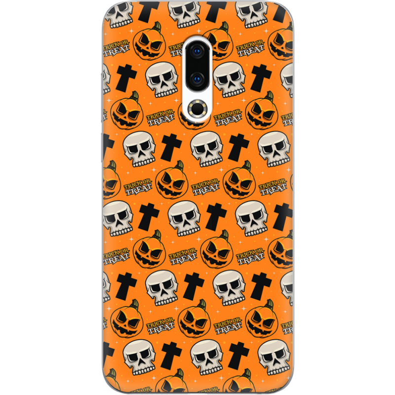 Чехол Uprint Meizu 16 Plus Halloween Trick or Treat