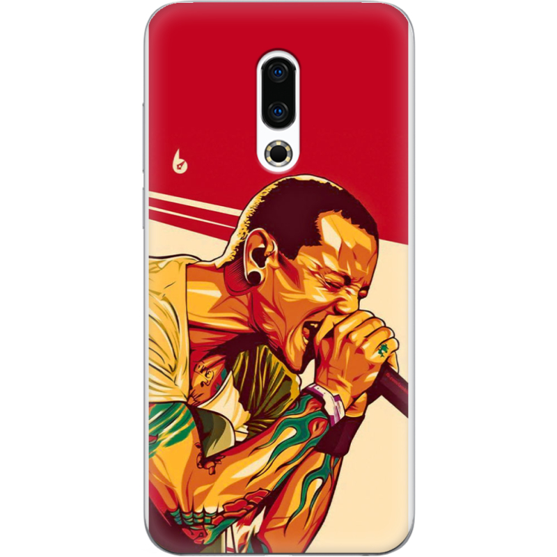Чехол Uprint Meizu 16 Plus Chester Bennington