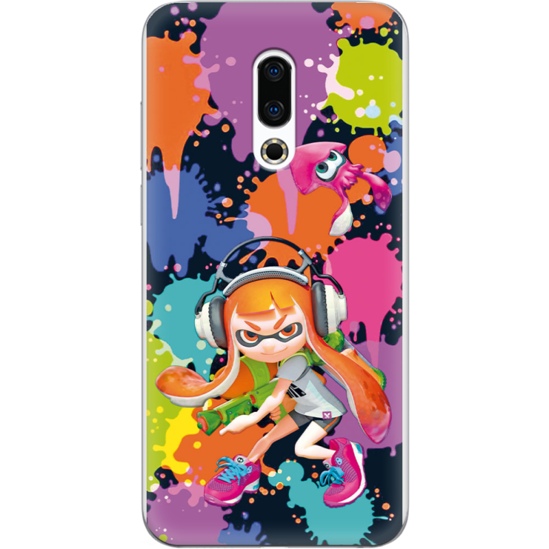 Чехол Uprint Meizu 16 Plus Splatoon Inklings