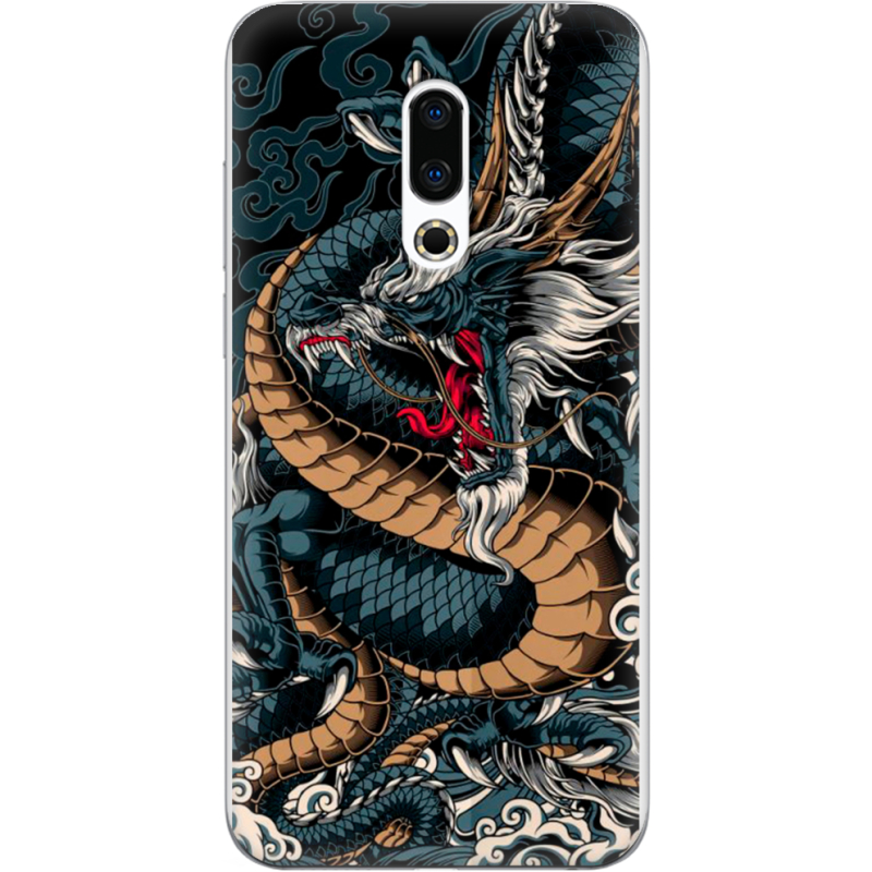 Чехол Uprint Meizu 16 Plus Dragon Ryujin
