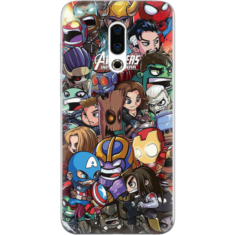 Чехол Uprint Meizu 16 Plus Avengers Infinity War