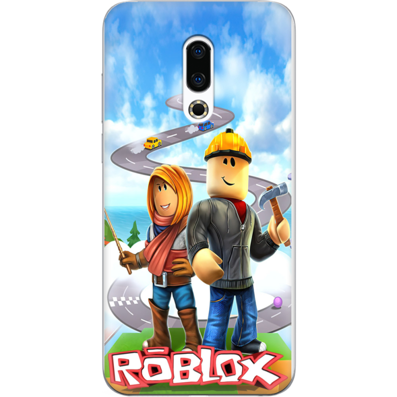 Чехол Uprint Meizu 16 Plus Roblox Білдерман