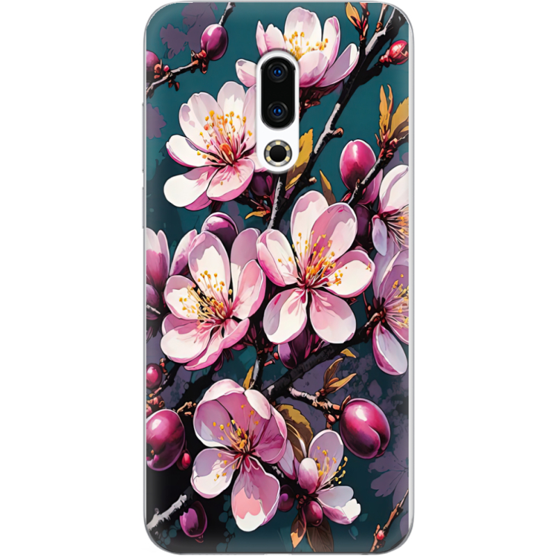 Чехол Uprint Meizu 16 Plus Рожевий аромат
