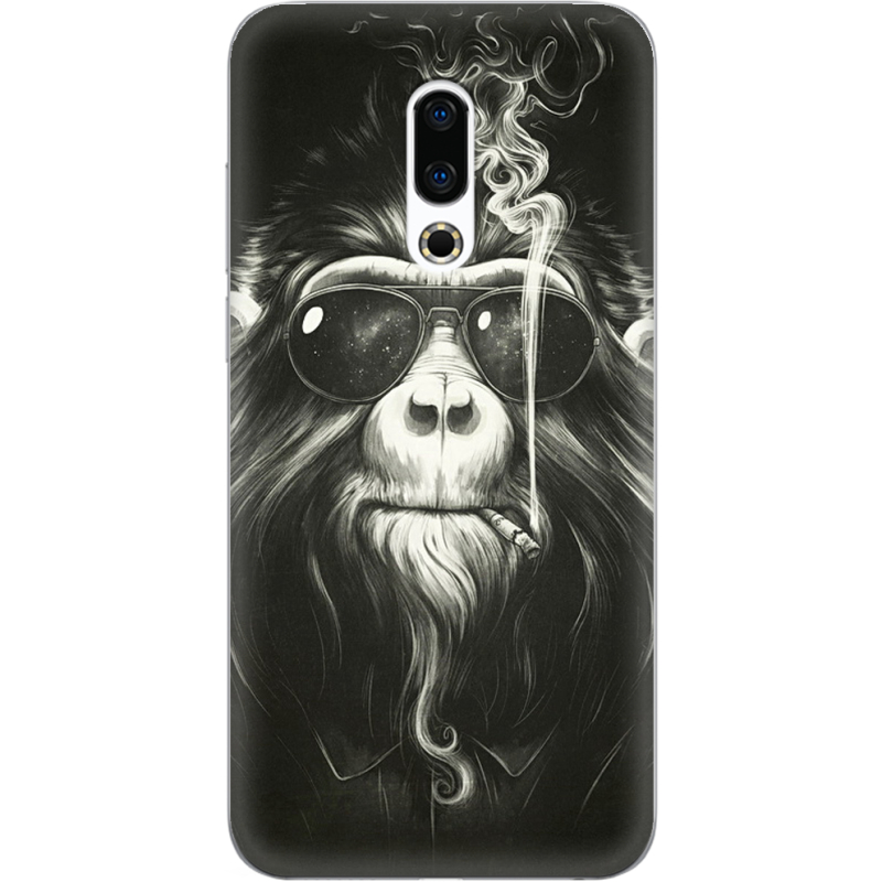 Чехол Uprint Meizu 16 Plus Smokey Monkey
