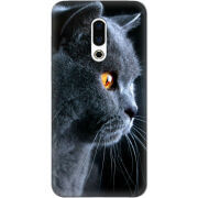 Чехол Uprint Meizu 16 Plus English cat