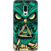 Чехол Uprint Meizu 16 Plus Masonic Owl