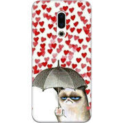 Чехол Uprint Meizu 16 Plus Raining Hearts