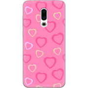 Чехол Uprint Meizu 16 Plus Sugar Hearts