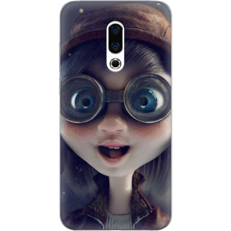 Чехол Uprint Meizu 16 Plus Blue Eyes