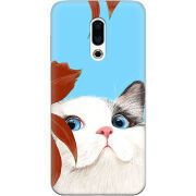 Чехол Uprint Meizu 16 Plus Wondering Cat