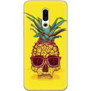 Чехол Uprint Meizu 16 Plus Pineapple Skull