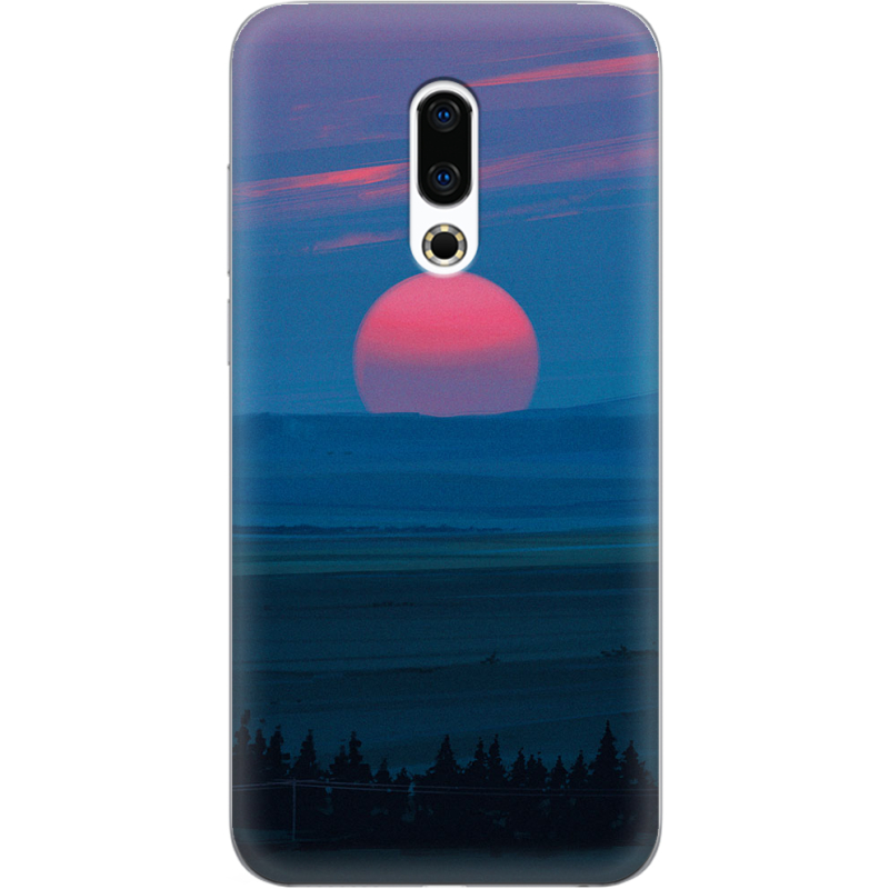 Чехол Uprint Meizu 16 Plus Cold Red Light