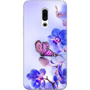 Чехол Uprint Meizu 16 Plus Orchids and Butterflies