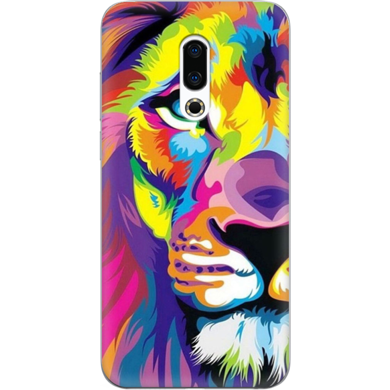Чехол Uprint Meizu 16 Plus Frilly Lion