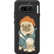 Прозорий чохол BoxFace Nothing Phone (4a) Dog Coffeeman