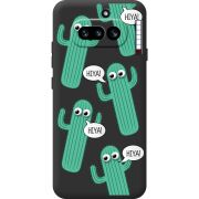 Прозорий чохол BoxFace Nothing Phone (4a) с 3D-глазками HIYA