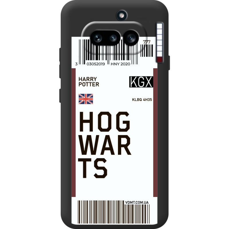 Прозорий чохол BoxFace Nothing Phone (4a) Ticket Hogwarts