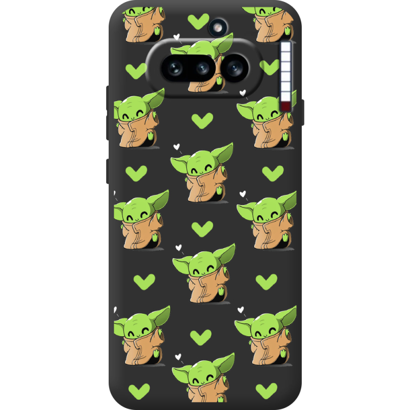 Прозорий чохол BoxFace Nothing Phone (4a) Pattern Baby Yoda