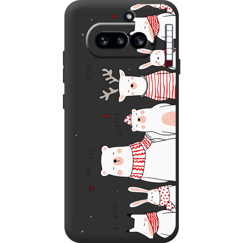 Прозорий чохол BoxFace Nothing Phone (4a) The Friendly Beasts