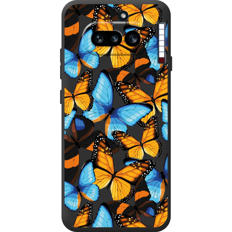 Прозорий чохол BoxFace Nothing Phone (4a) Butterfly Morpho