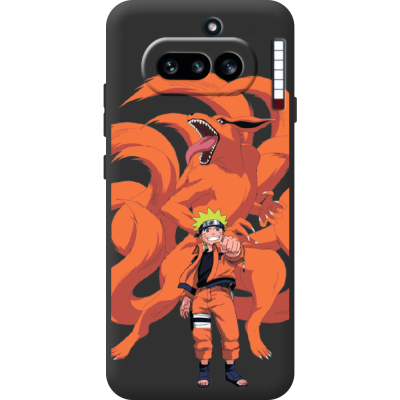 Прозорий чохол BoxFace Nothing Phone (4a) Naruto and Kurama