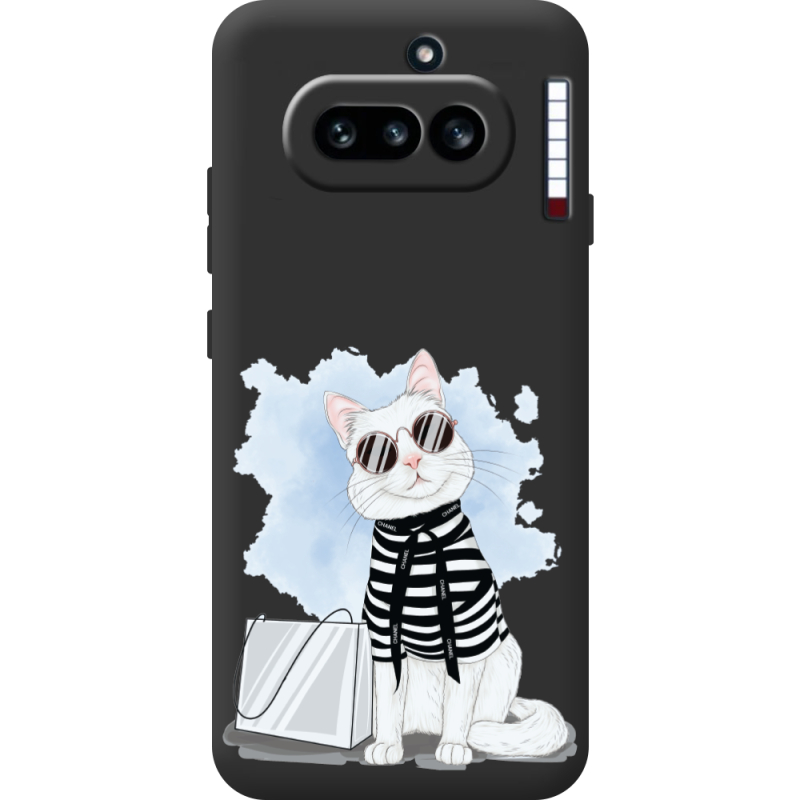 Прозорий чохол BoxFace Nothing Phone (4a) Cat Style