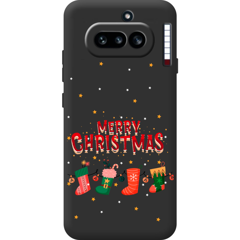 Прозорий чохол BoxFace Nothing Phone (4a) Merry Christmas