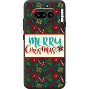 Прозорий чохол BoxFace Nothing Phone (4a) Vintage Christmas Pattern