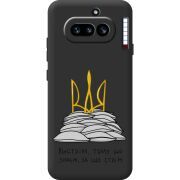 Прозорий чохол BoxFace Nothing Phone (4a) Вистоїм тому що знаєм