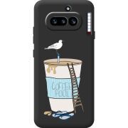 Прозорий чохол BoxFace Nothing Phone (4a) Segull in Cofee Pool