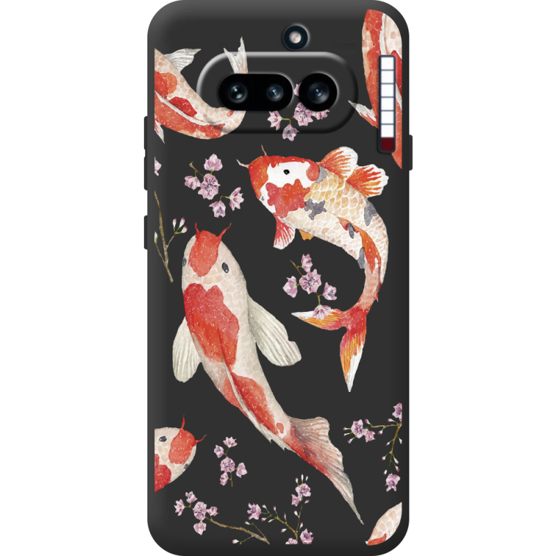 Прозорий чохол BoxFace Nothing Phone (4a) Japanese Koi Fish