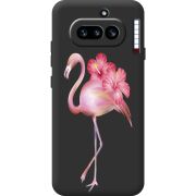 Прозорий чохол BoxFace Nothing Phone (4a) Floral Flamingo