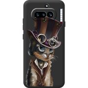 Прозорий чохол BoxFace Nothing Phone (4a) Steampunk Cat