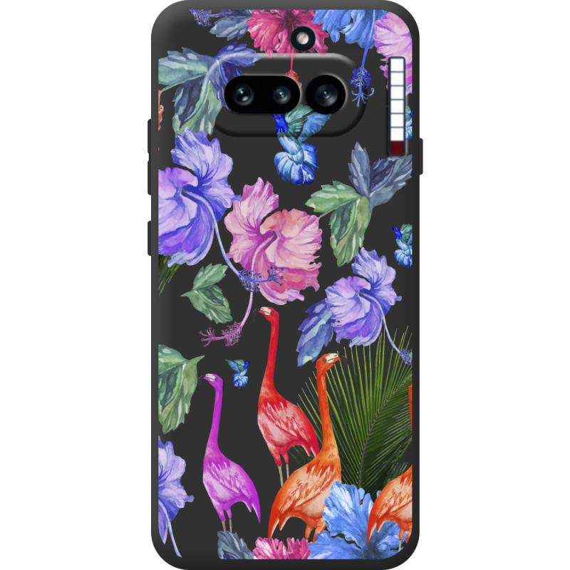 Прозорий чохол BoxFace Nothing Phone (4a) Flamingo