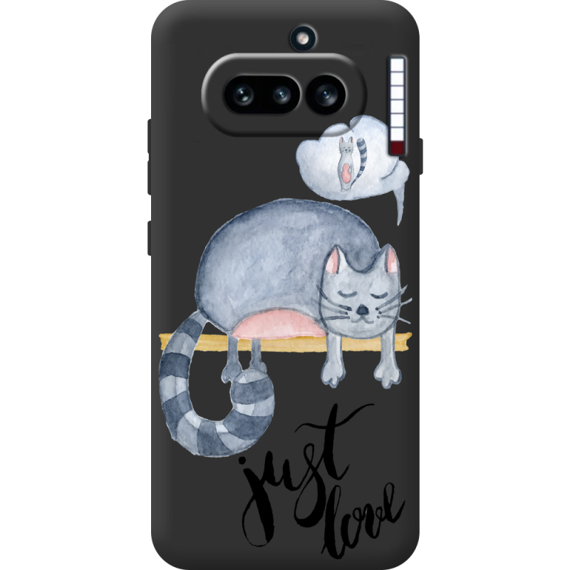 Прозорий чохол BoxFace Nothing Phone (4a) Just Love