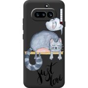 Прозорий чохол BoxFace Nothing Phone (4a) Just Love