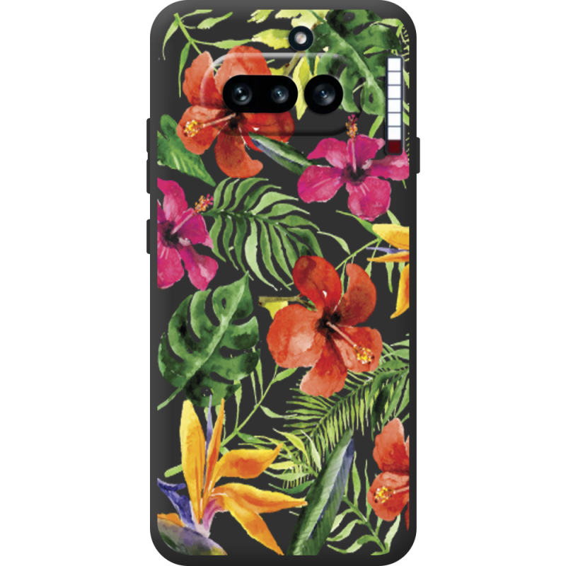 Прозорий чохол BoxFace Nothing Phone (4a) Tropical Flowers