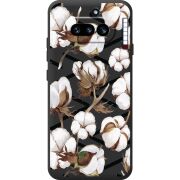 Прозорий чохол BoxFace Nothing Phone (4a) Cotton flowers