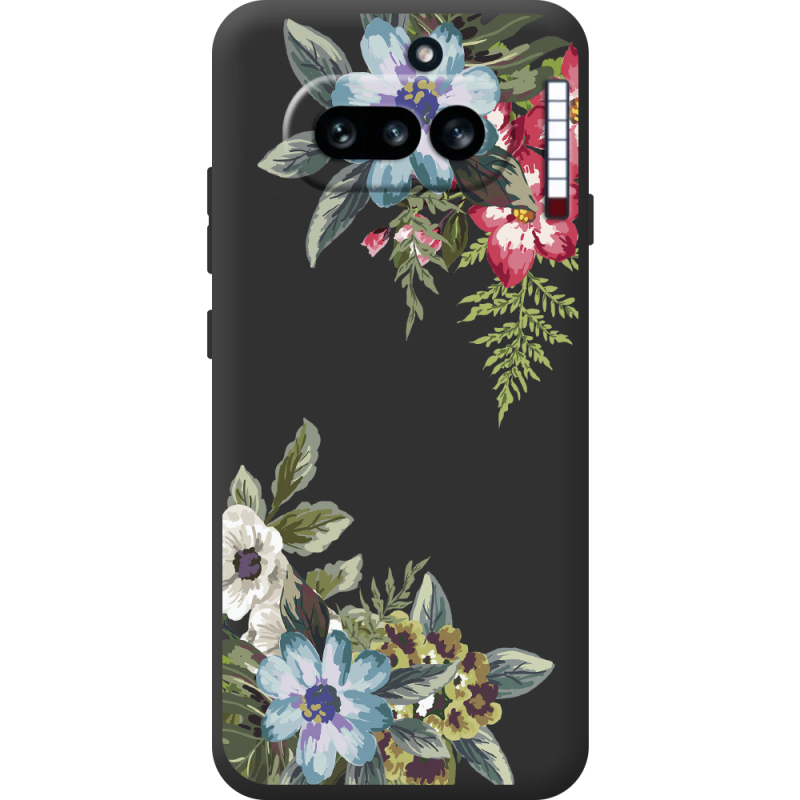 Прозорий чохол BoxFace Nothing Phone (4a) Floral