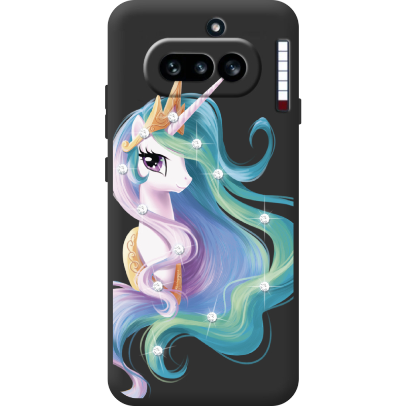 Чохол зі стразами Nothing Phone (4a) Unicorn Queen