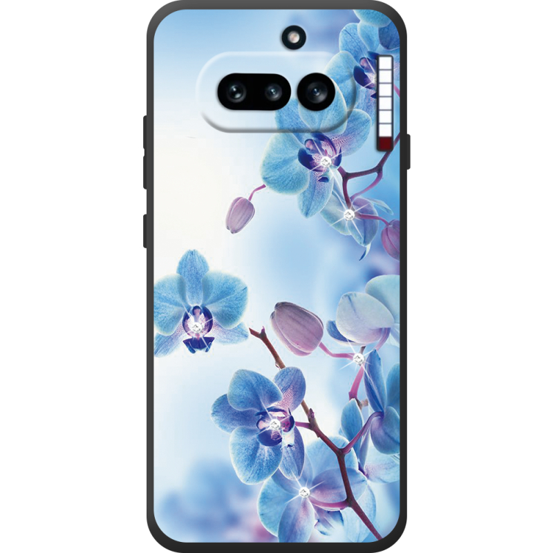 Чохол зі стразами Nothing Phone (4a) Orchids