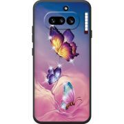 Чохол зі стразами Nothing Phone (4a) Butterflies