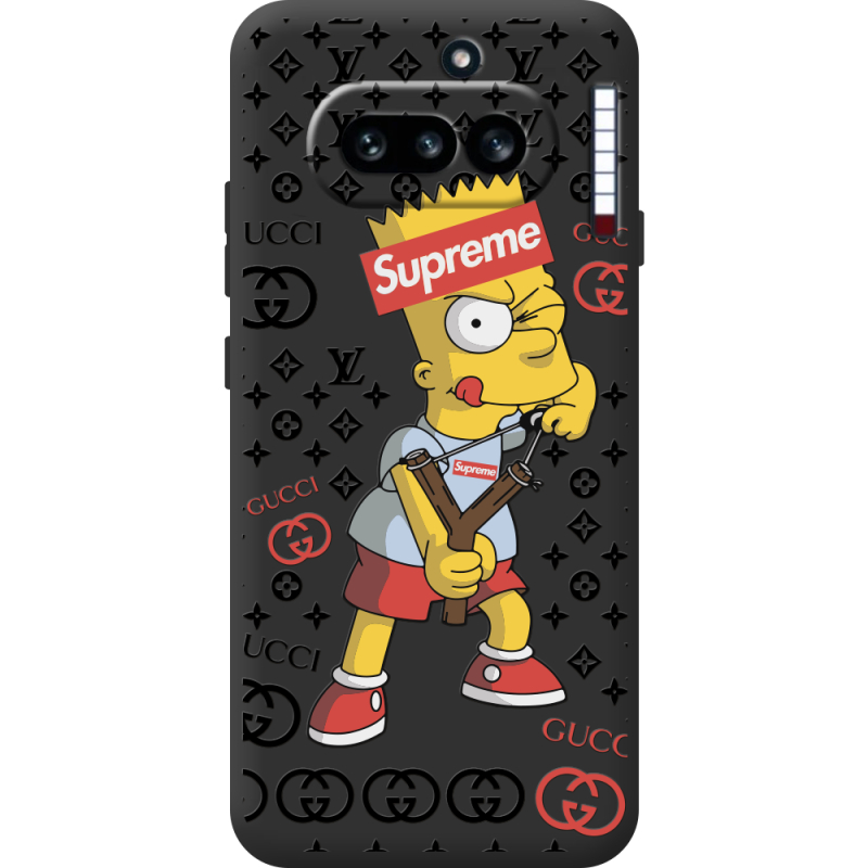 Чорний чохол BoxFace Nothing Phone (4a) Yellow Fun