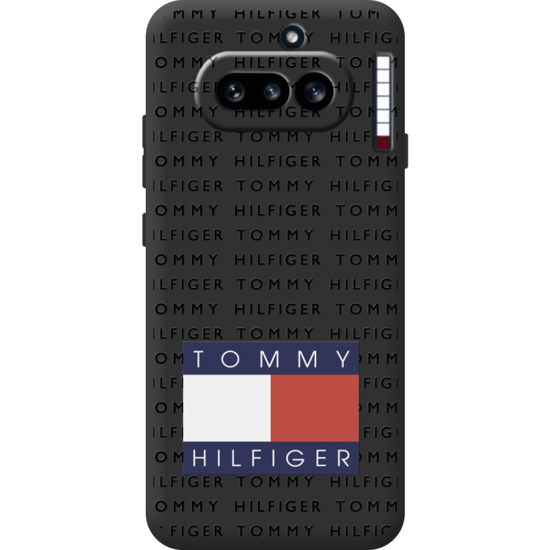 Чорний чохол BoxFace Nothing Phone (4a) Tommy Print