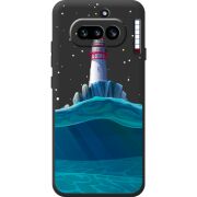 Чорний чохол BoxFace Nothing Phone (4a) Lighthouse