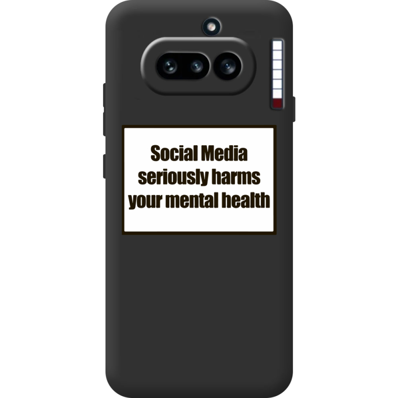 Чорний чохол BoxFace Nothing Phone (4a) 