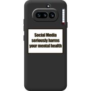 Чорний чохол BoxFace Nothing Phone (4a) 